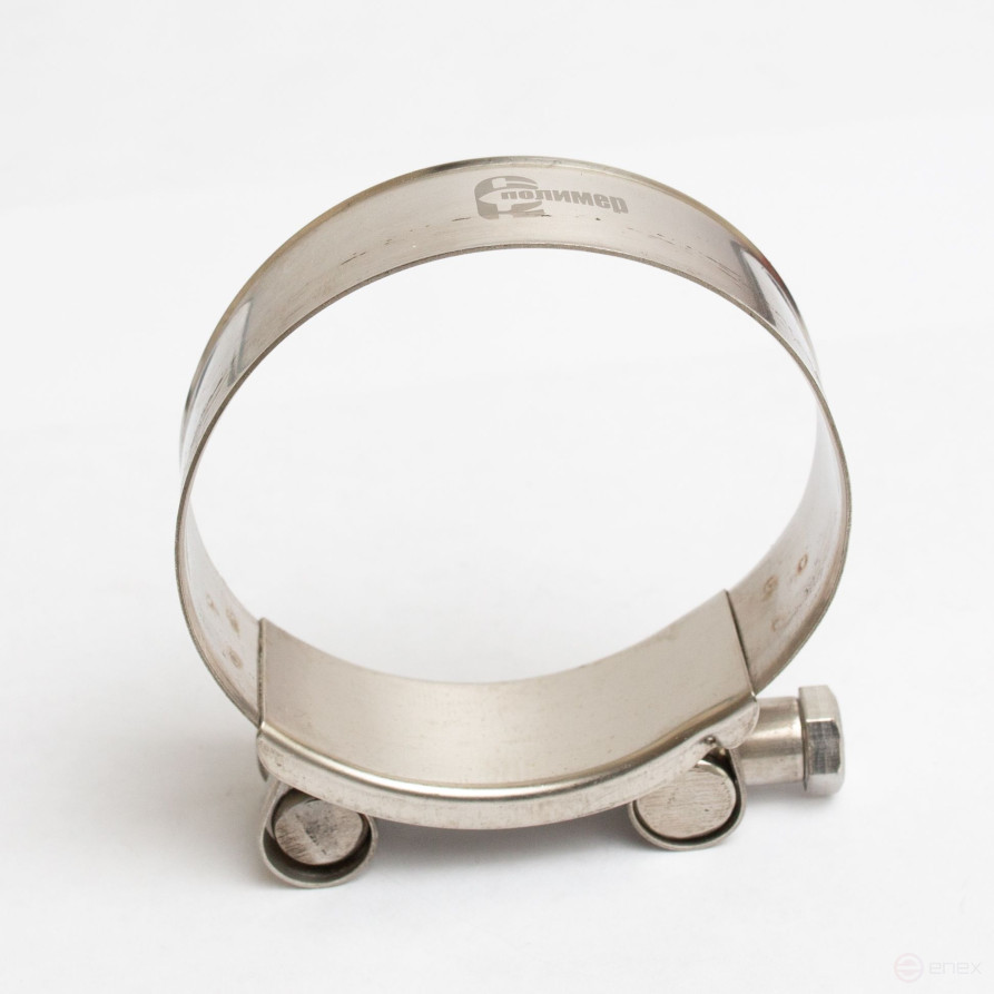 Single-bolt metal power clamp 78-80 mm, 1 piece