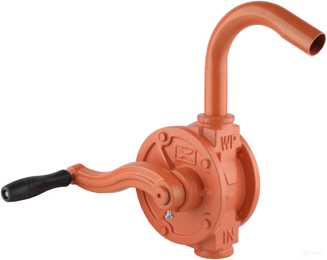 Насос для перекачки масла из бочки (30л/мин.роторный) (АвтоDело) 42035