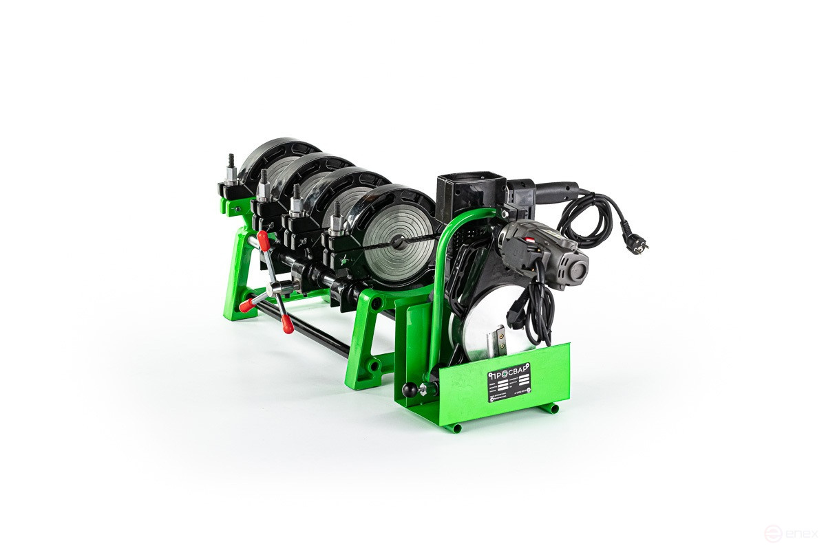 Butt welding machine for HDPE pipes PROSVAR CM 160V4