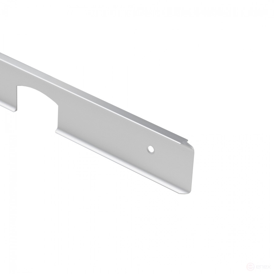 Corner bar to the table top 38 Egger aluminum AKS