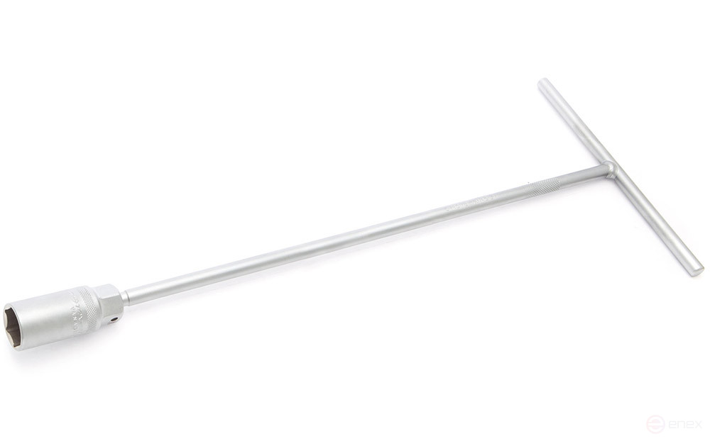 Ключ свечной шарнирный с резиновой вставкой 21×500 мм