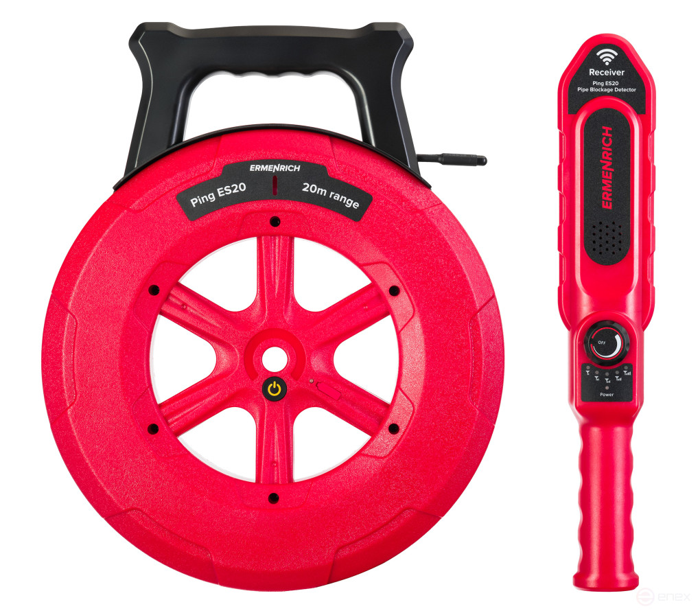 Ermenrich Ping ES20 Pipe Clogging Detector