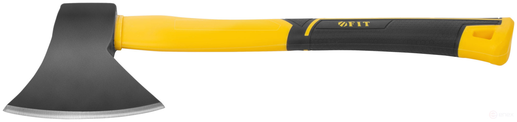 The axe is forged reinforced steel, reinforced fiberglass handle 1000 gr.