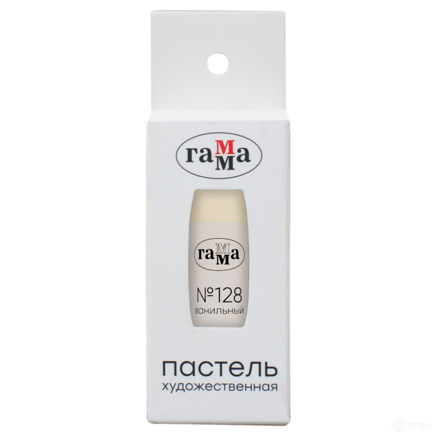 Пастель художественная Гамма, ванильная №128, штучная, картон. упаковка