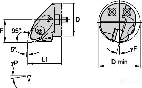 Расточная оправка H3240DWLNR06