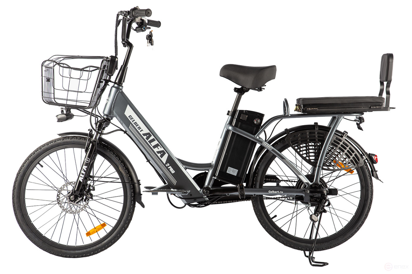 Gelbert ALFA 2 PRO electric bike, black