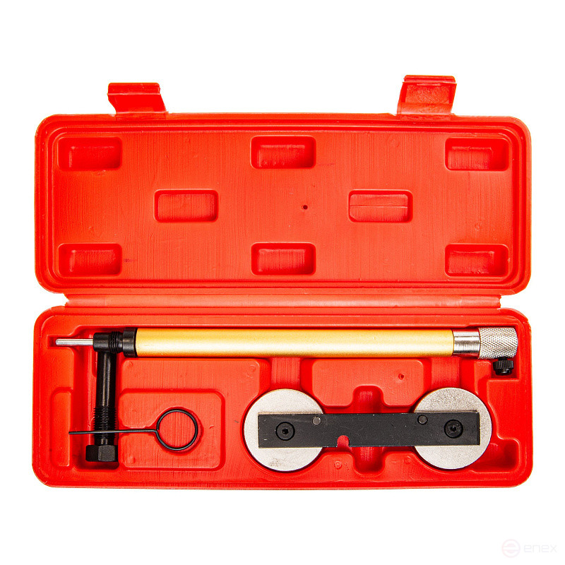 Set of clamps for maintenance of ER-86728 VAG engines, 4 parts(1.4, 1.6 FSI, 1.4TSI), in EUREKA case /1/10