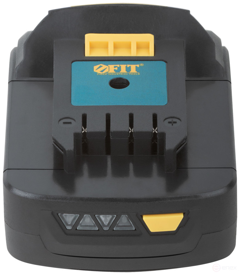 Батарея акк. 20 В; Li-Ion; 2,0 Ач; 0,4 кг ; индикатор заряда; коробка