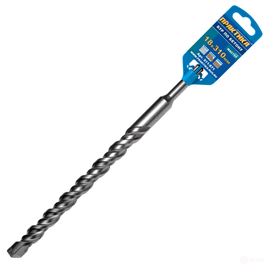 Drill bit SDS-plus PRACTICE 18 x 250/310 mm "Master" series for concrete (911-871)