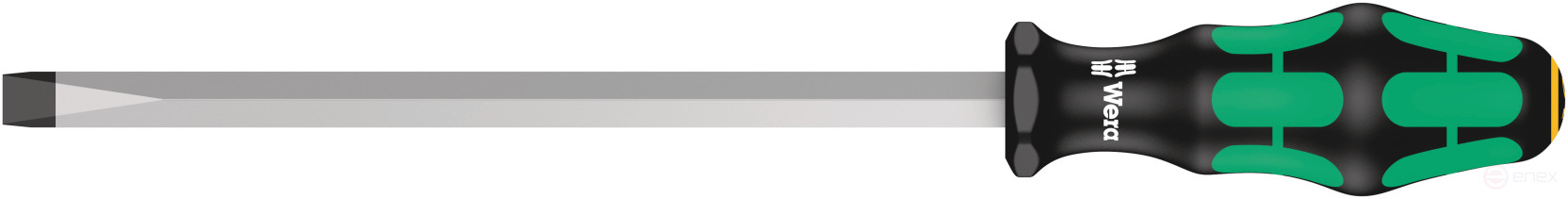 378 B SL Отвёртка шлицевая, c квадратным стержнем, 1.6 x 10 x 200 мм