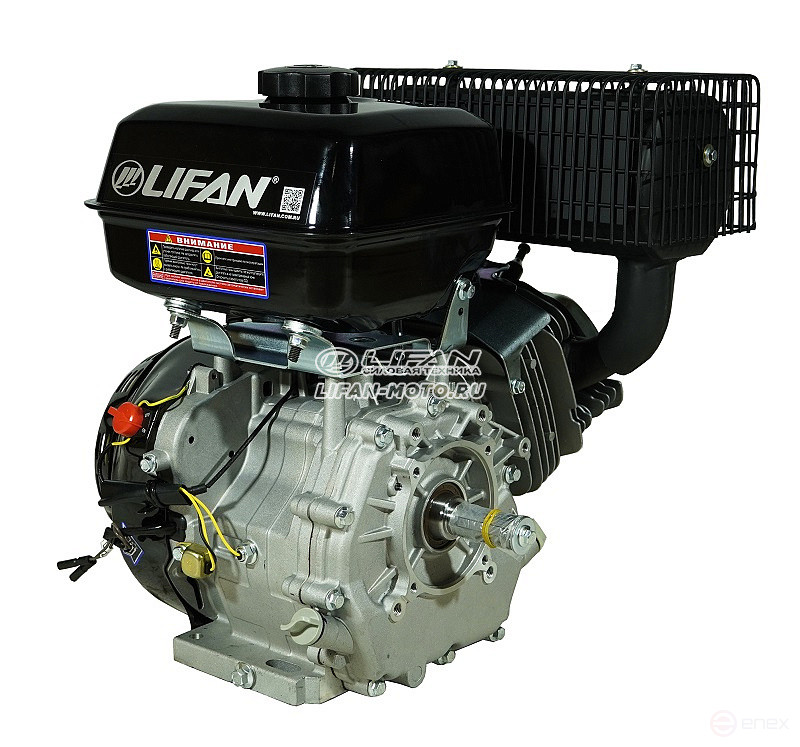 Двигатель Lifan 192F, вал 25мм, катушка 3 Ампера