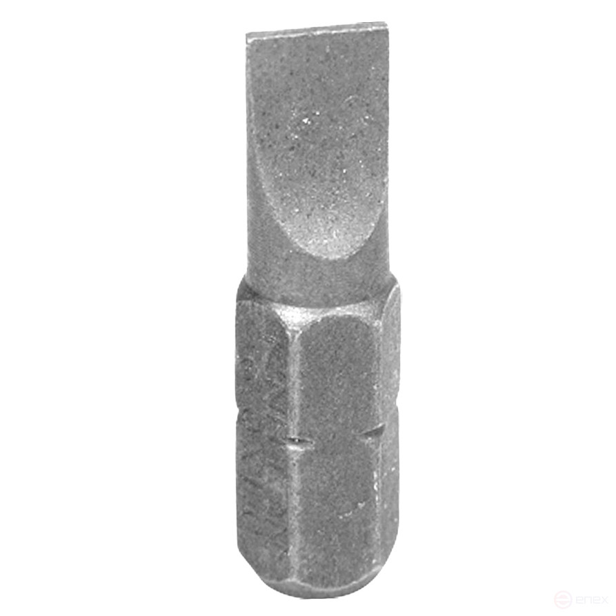 Вставка (бита) торцевая 1/4", Slotted, 6х1,0 мм, 25 мм KING TONY 102506S1