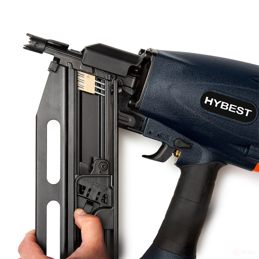 Hybest FN2190 nail gun for wood (pneumatic, nails SN21)