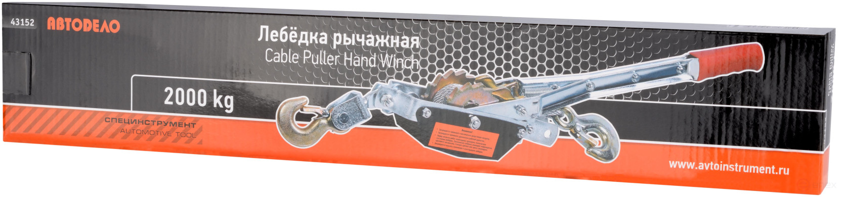 Лебедка храповичная 2.0т (АвтоDело)(43152)
