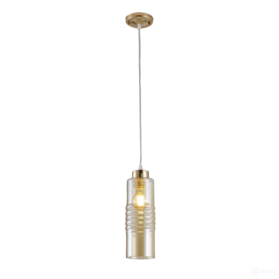 Светильник подвесной (подвес) Rivoli Viviane 9107-201 1 * Е27 60 Вт модерн потолочный