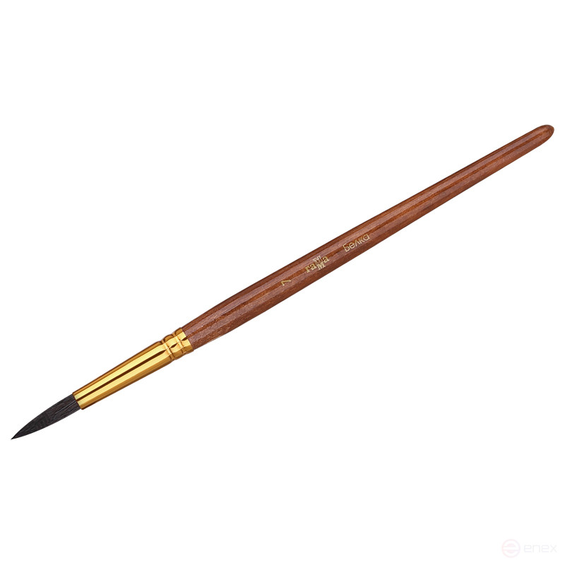 Gamma squirrel brush, round No.07