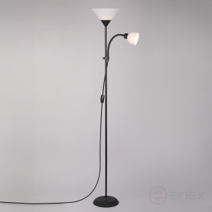 7088-502 Floor Lamp Rivoli Alexandrina 7088-502 Floor Lamp 1 x E27 40W + 1 x E14 40W Black
