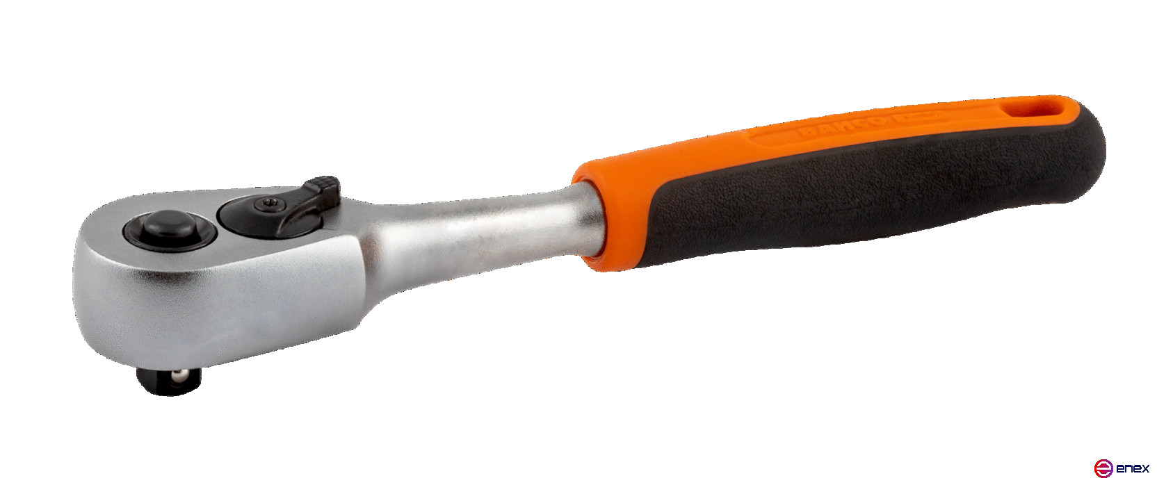 1/4" Reversible handle, with 60 teeth and 6° angle of action, retail package