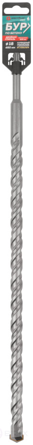 Бур по бетону, SDS-Plus, GreatFlex Light, 18x460 мм