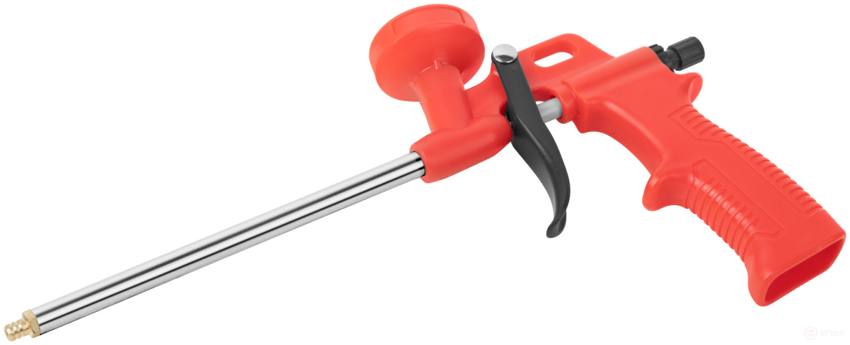Mounting foam gun, plastic housing