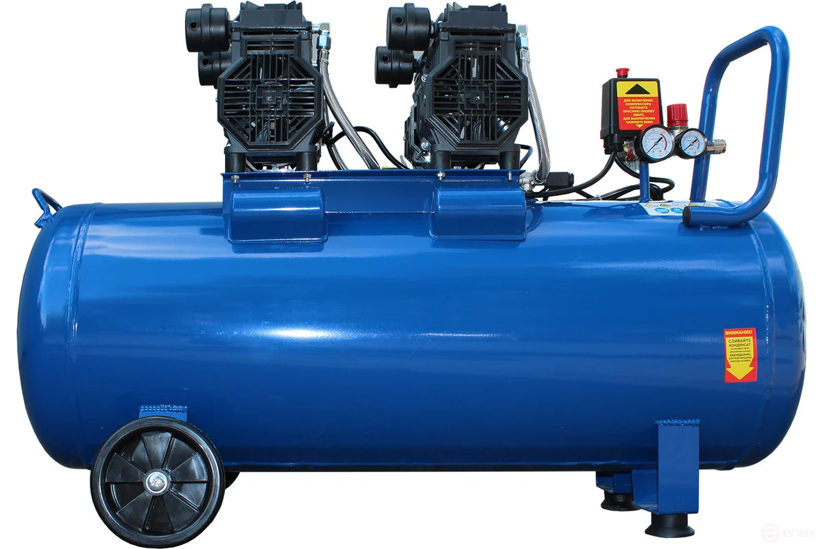 Поршневой компрессор безмасляный Garage PRO 100.SL400/2.2