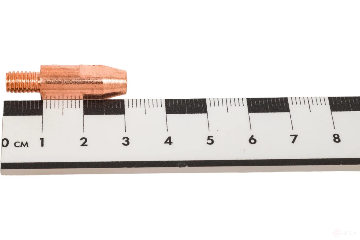 Conductive e-cu ferrules (10 pcs; 1.6 mm; 30 mm; M6) Brima