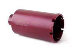 Сегментная алмазная коронка MESSER REDLINE по граниту диаметр 45 мм длина 100 мм