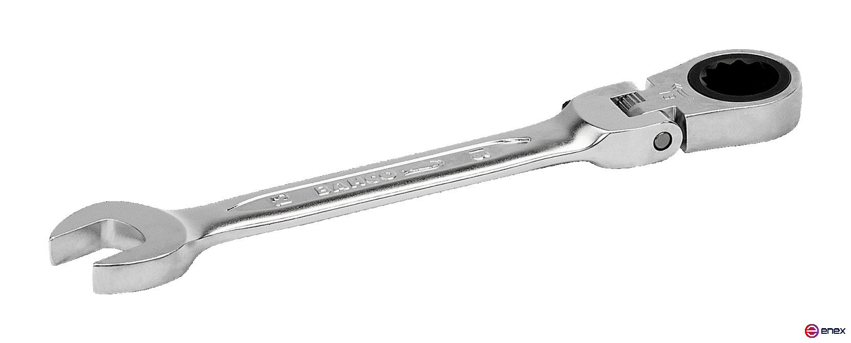 Key combined with ratchet and hinge, 10 mm