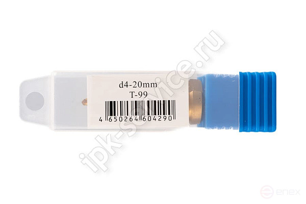 Сверло ступенчатое ф4-20 мм, шаг 2 мм TIN (Подвес/Блистер ИПК)