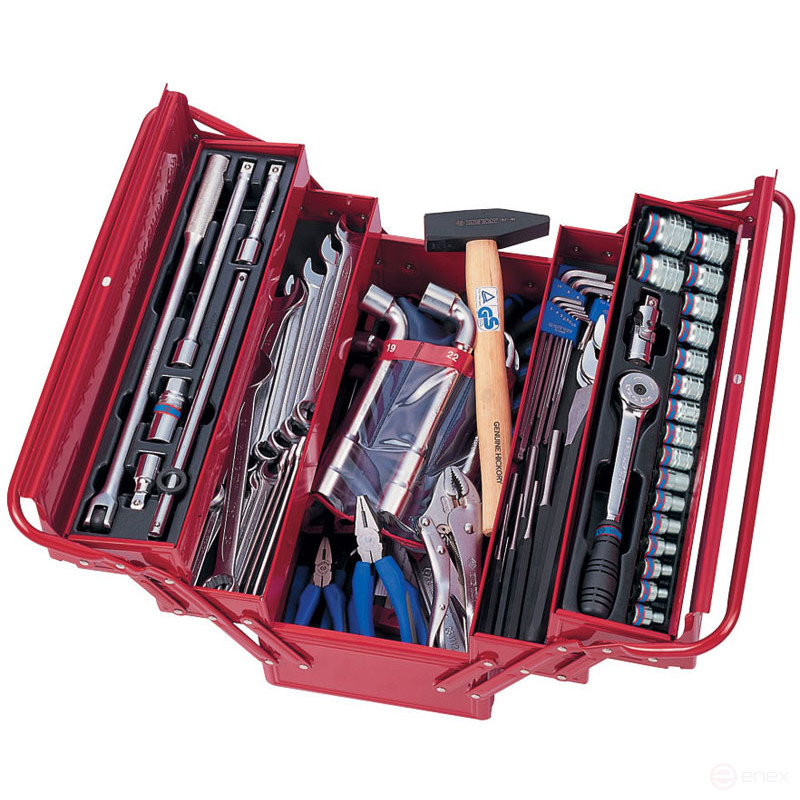 103-piece tool kit, universal, folding drawer KING TONY 902-103MR