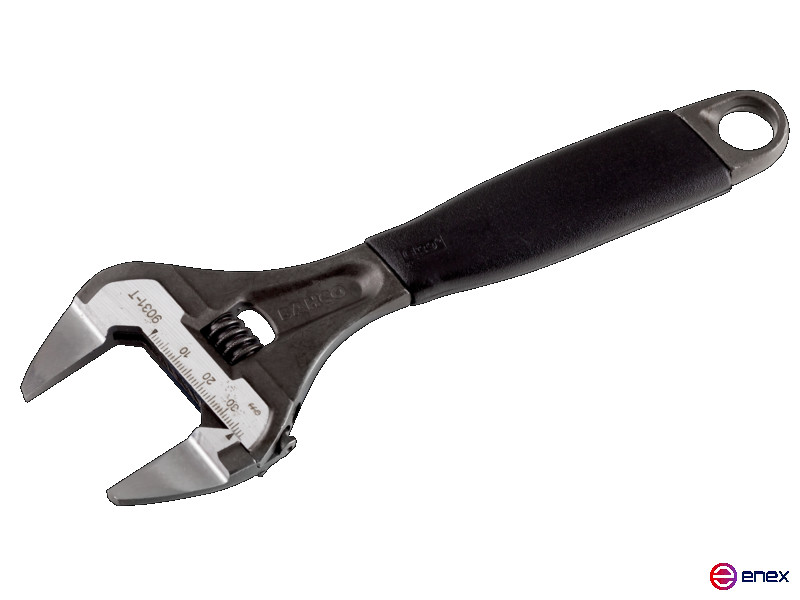 ERGO adjustable wrench, length 218/grip 38 mm, with refined sponges