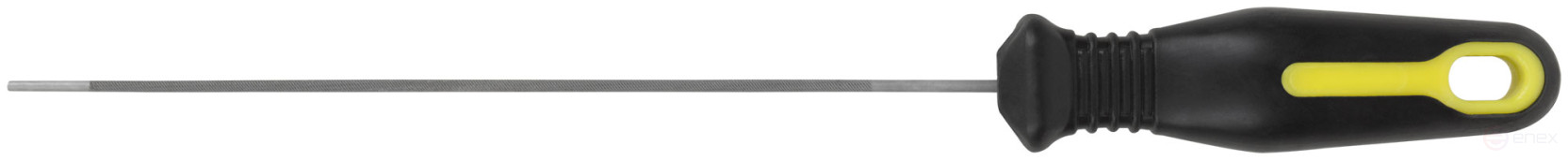 Напильник для заточки цепей бензопил круглый, с прорезиненной ручкой 200 х 3,0 мм