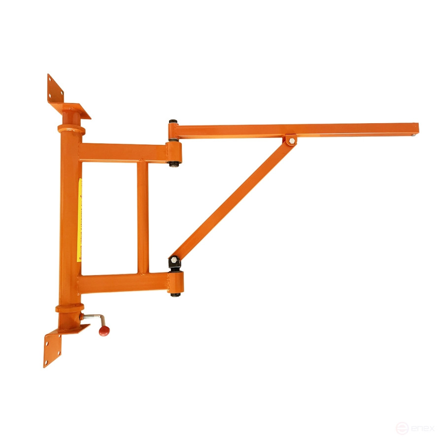 Штанга кран в окно поворотная настенная 200кг 1300мм pa_kkr200
