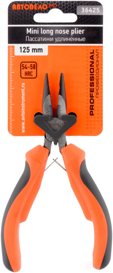 Pliers elongated 125 mm AvtoDelo PRO (36425)