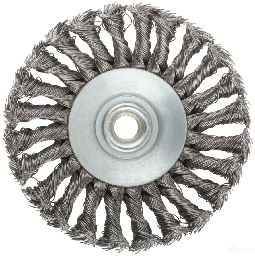 Corkscrew, type "wheel" with tilt, nut M14, steel twisted wire 125 mm