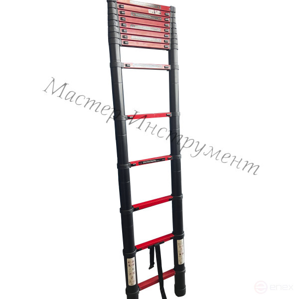 MI PROFI telescopic ladder 3.8m 13 steps