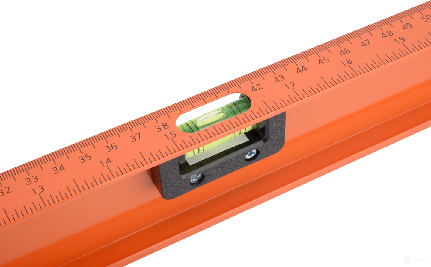 Уровень алюминиевый рельсовый 800 мм (3 глазка, магнитный) BERIL