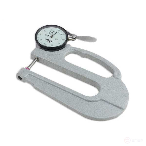 Thickness gauge indicator type TP 0-20 mm (0.01 mm), manual