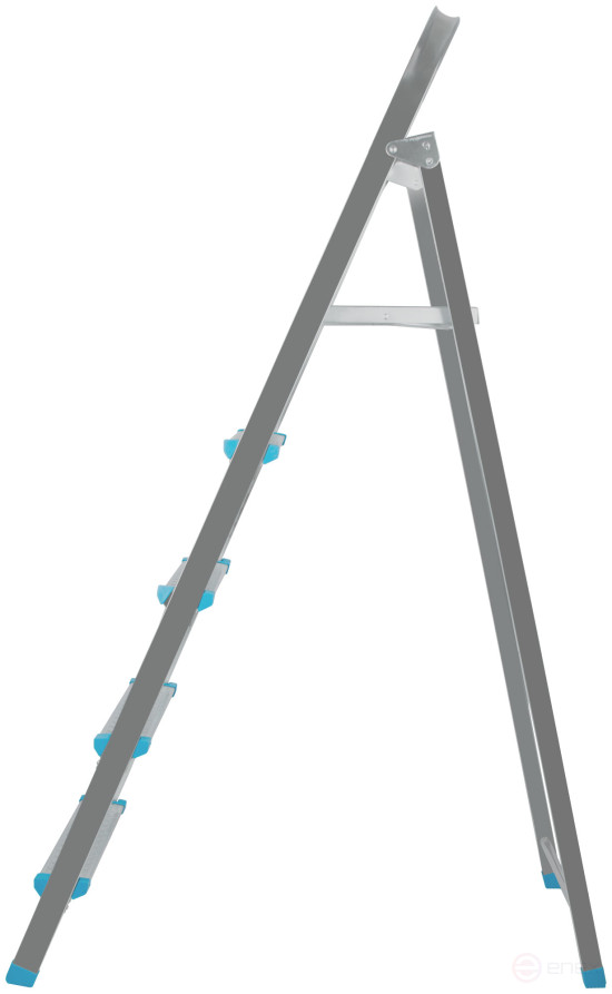 Steel ladder, 5 steps, weight 5.5 kg