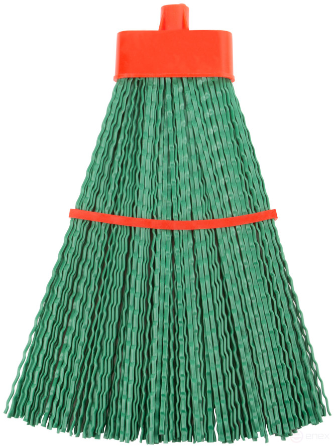 Метла пластиковая №9, веерная "Люкс" 260х380 мм