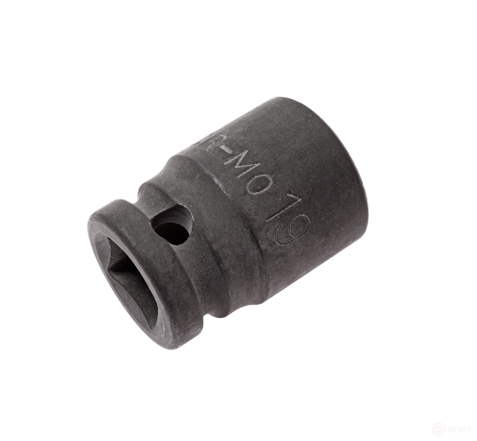 Головка торцевая ударная 6-гранная 1/2" х 19мм, длина 38мм JTC /1/10/200