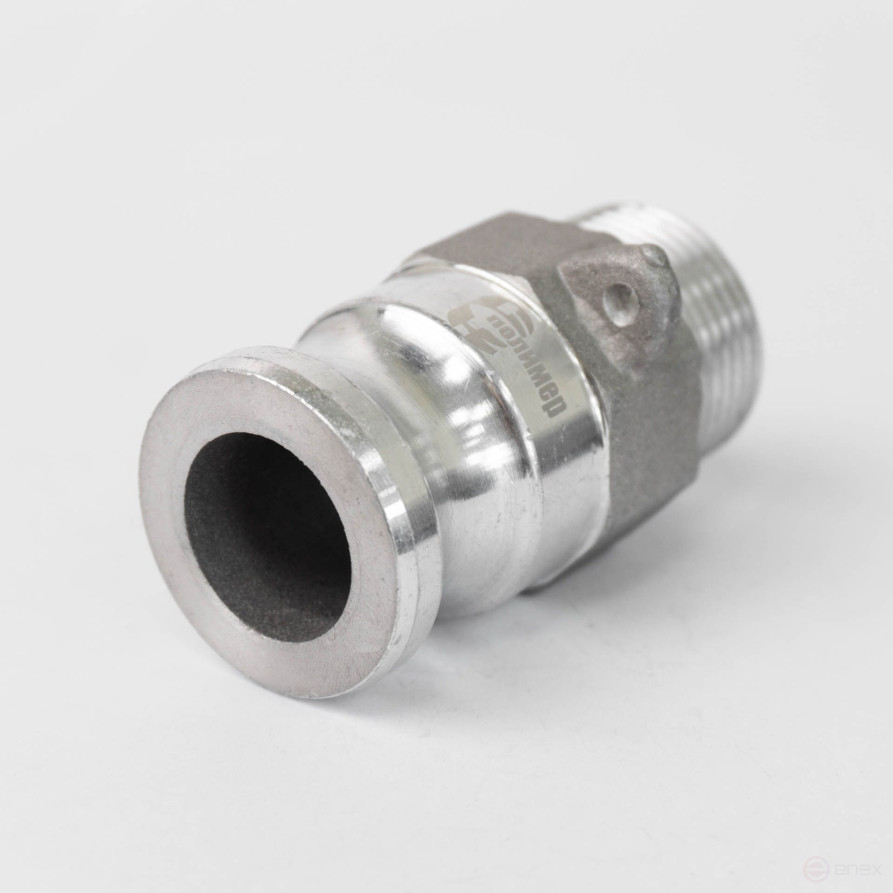 Camlock type F-100 1" (25 mm), aluminum, 1 piece