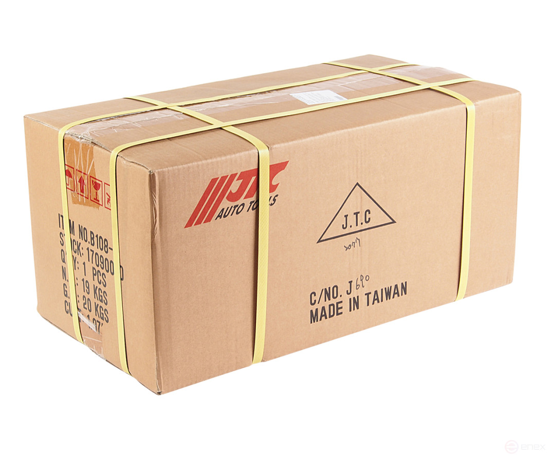 A set of 108 tools 1/4",1/2" in a portable tool. box 535x258x225mm (5 trays) JTC