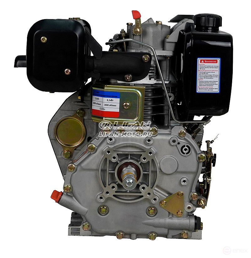 Lifan Diesel 186F engine, shaft 25mm