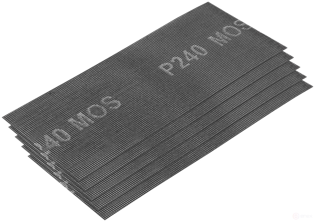 Сетки шлифовальные 115х280 мм, 5 шт., Р 240