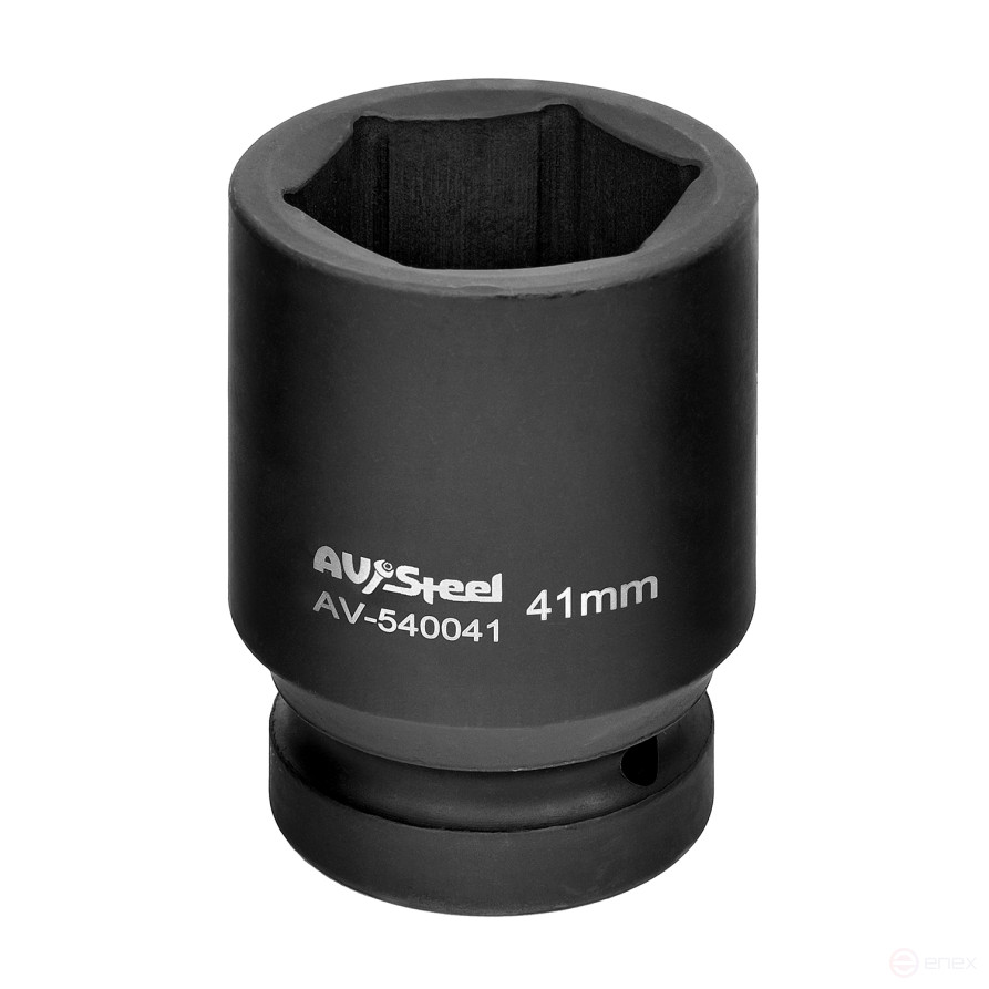 Головка 1" шестигранная 41мм "AV Steel" AV-540041