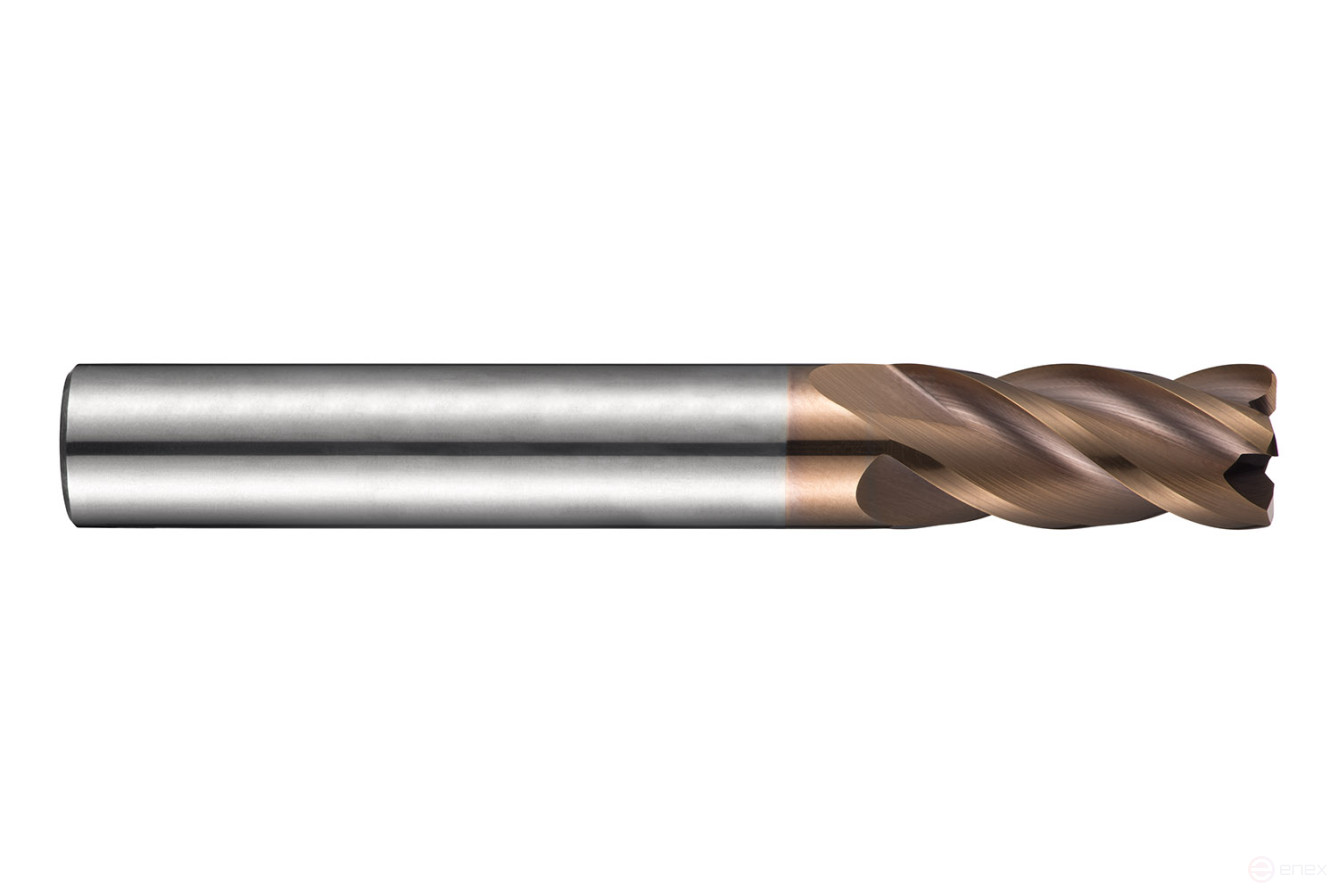 Toroidal end mill Ø 5 mm, S7675.0XR0.3
