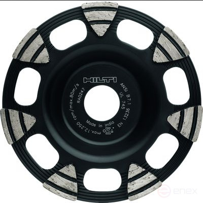 Алмазная шлифовальная чашка 180/7 SP (2) универсальная