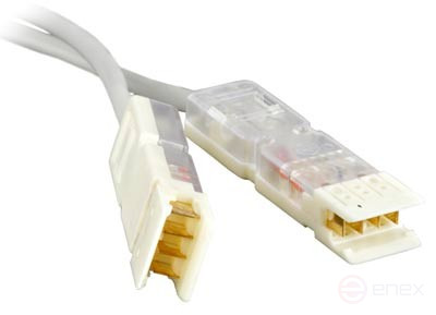 PC-110-110-2P-C5-2M-LSZH-GY Патч-корд 110 тип-110 тип, 2 пары, Cat.5, LSZH, 2 м, серый