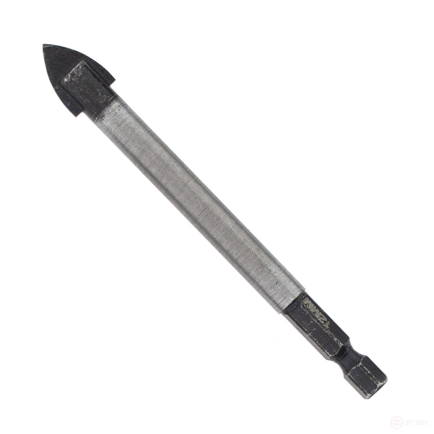 Tile and glass drill bit 12 mm, HEX, Cheglock (500/1000)